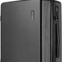 Carry on Luggage 22x14x9 Airline Approved, 20 Inch Carry-on Suitcase, Hard Shell Luggage with Spinner Wheels, Hardside Small Rolling Suitcase with TSA Lock for Travel (Black, 20 Inch)