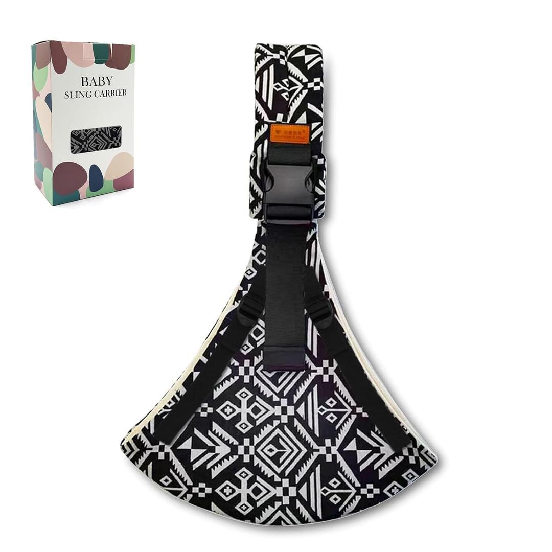 Baby Sling Carrier 2026 Baby Carrier Newborn to Toddler Sling Lightweight Baby Carrier Sling with Adjustable Straps Toddler Carrier Wrap for 10-30 lbs(Black Sailboat)