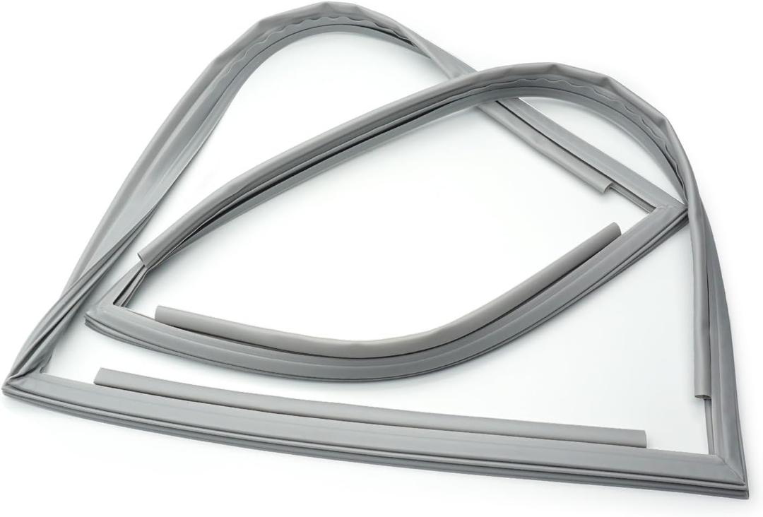 Refrigerator Door Gasket W10407216 for Whirlpool, Freezer Door Gasket for Maytag, KitchenAid, W10248749, Replace W10248749, W10685869, 20.86" x 34.25"