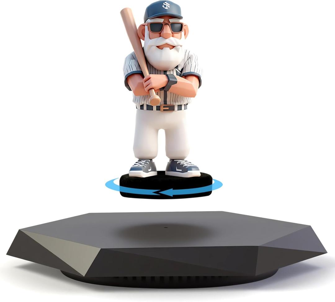 Levitating Display Stand, Magnetic Levitation for Collectibles and Model Cars, Floating Display for Toys and Figures, Hovering Platform, Maglev Rotating Levitator and Holder