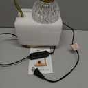 Soilsiu Candle Warmer Lamp with Timer, Dimmable for All Scented Candles, Warmer with 2 x 50W Bulbs for Home Decor Winter (Wood)