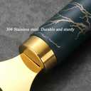 Cob Gobbler Corn Peeler Heavy-Duty Stainless Steel Corn Cob Stripper Tool,Corn Remover For Corn On The Cob,High-Efficiency Corn Stripper,Sharp Serrated Blade,Ergonomic Non-Slip Grip (1, Golden)