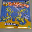Boomerang for Kids - It Really Does Fly Back - Fun & Easy to Use Gifts for Boys & Girls - Best Toys for Ages 8-13 Gift Idea - Soft Foam Design Stocking Stuffers for Kids 6 7 8 9 10+ Year Old Boy Gifts (Red)