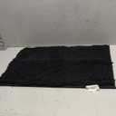 Bathroom Rugs, Machine Washable Bath Mats For bathroom Floor Rugs, Nonslip Backing Rubber Bath Rug, Black, Size 24 x 16.5