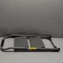 Step Stool for Adults,2 Step Ladder Folding 330lbs Anti Slip Step Stool,Foldable Ergonomic 2 Steel Stool with Wide Pedal for Home, Kitchen, Office (Gray)