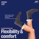 2 x Slipper Socks for Women - Warm, Cozy Socks w/Grippers (Blue)