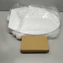 Delta 833004 Elongated Soft Close Bidet Seat with Manual Control Self-Cleaning Wand - White