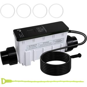 IC40 Pool Salt Chlorine Generator Cell Compatible with Pentair IntelliChlor EC-520555,Salt Chlorinator System for Inground Saltwater Pools 40000 Gallon