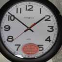 Howard Miller Firth Wall Clock II 549-680  Modern with Quartz, Auto Daylight Savings Time