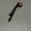 PRO BIKE TOOL Shock Pump for Mountain and Road Bikes - High Pressure 300 PSI Bike Shock Pump - Ideal for Front Fork and Rear Suspension Air Shock - No Leak Valve and T-Handle Design - Industrial Gauge