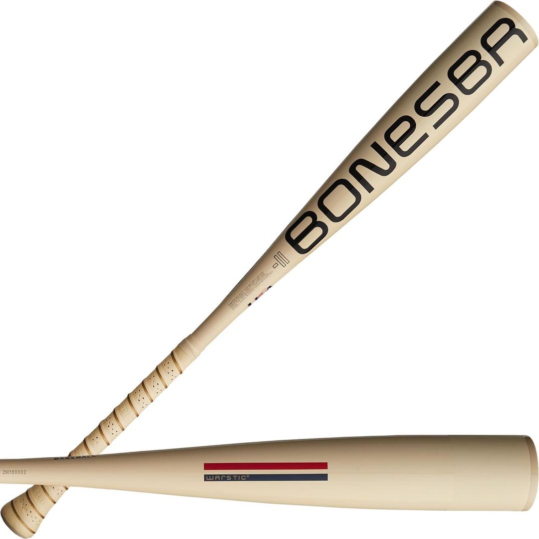 Warstic Bonesaber Alloy -11 USA Baseball Bat 2026  USA-Certified One-Piece Alloy | Ultra-Light, Balanced Swing for Youth Players