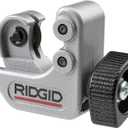 Ridgid - CC247 RIDGID 40617 Model 101 Close Quarters Tubing Cutter, 1/4-inch to 1-1/8-inch Tube Cutter Silver (Small)