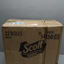 Scott 1000 Trusted Clean Toilet Paper, 32 Rolls, Septic-Safe, 1-Ply Toilet Tissue