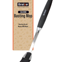Grill Basting Brush, Silicone BBQ Basting Brush for Cooking Oil & Sauce, Heat-Resistant Baster for Grilling, Barbecue Tool, Dishwasher-Safe Food Basting Mop for BBQ & Roasting