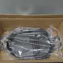 12"x8" Oval Cast Iron Dutch Oven for Bread BakingPre-Seasoned Combo Cooker with Lid, Perfect for Sourdough, Artisan Loaves & Family Meals,5 Qt