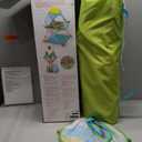 Bright Starts Pop 'N Jump Portable Baby Jumper, Foldable Indoor/Outdoor Baby Jumper with Owl Forest Sensory Activities, Ages 612 Months