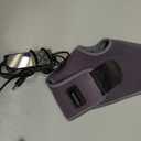 sticro Ankle Heating Pad for Achilles Tendonitis and Plantar Fasciitis Relief, Heated Ankle Brace Foot Heating Pad Wrap with Massage Ball for Sprained Ankle, Arthritis Foot Heel Pain Relief (Gray)