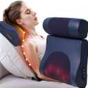 Shiatsu Neck and Back Massager,Electric 4D Massage Pillow,with Heat,Neck Massager for Pain Relief deep Tissue,for Neck, Back, Shoulder,Foot,Body Muscle Pain Relief,Holiday Gifts