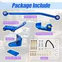 SS400 Adjustable Rear Trac Bar Replacement for Ford F53 1989-1998 V8 and 1998-2020 V10 with 16K-18K GVWR,SS400 Rear Track Bar.