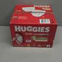 Huggies Size Newborn Diapers, Little Snugglers Baby Diapers, Size Newborn (up to 10 lbs), 144 Count, Packaging May Vary