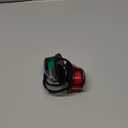 LED Boat Navigation Light Red and Green LED Marine Navigation Light Boat Bow Light for Pontoon and Small Boat (Silver)