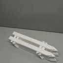 16" Extra Tall Fence for Christmas Tree,12PCS White Picket Fence Gate Barrier with Tree Patterns Christmas Tree Gate for Pets(24" H x 5" W Each)