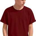 Boys Shirts Short Sleeve Summer Tops Kids Crew Neck Loose Casual Basic Tees for Boys 5-14 Years