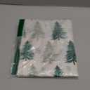 Artoid Mode Xmas Trees Snowflake Christmas Table Runner, Seasonal Winter Green Kitchen Dining Table Decoration for Home Party Decor 13x90 Inch