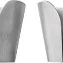 KES Kitchen Towel Hooks Self Adhesive Dish Towel Holder Hand Towel Hook Hanger Rustproof Stainless Steel Brushed Finish 2 Pack, AH7201-2-P2