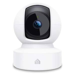 Kasa 1080p Indoor Pan/Tilt Wired Security Camera  Works as a Baby & Pet Monitor, Motion Detection & Tracking, 2Way Audio, Night Vision, SubscriptionFree Local Storage or Optional Cloud, EC70