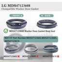 Upgrade MDS47123608 Washer Door Boot Seal, Replacement for LG Kenmore and Compatible with Models WM8100HVA WM8000HVA,WM4070HVA,WM4270HVA,Equal Quality to AP5668418, PS6448330,2673936