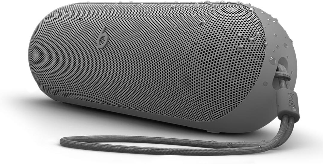 Beats Pill x Kim Kardashian - Wireless Bluetooth Speaker and Portable Charger via USB-C Up to 24 Hours Battery Life, IP67 Water Resistant, Apple & Android Compatible, Built-in Mic Dark Gray 