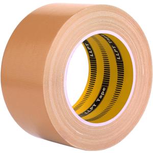 LLPT Duct Tape Premium Grade 2.36 Inches x 108 Feet x 11 Mil Easy Tear Residue Free Strong Adhesive Color Brown (DT241)