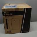 Antarctic Star Compact Mini Fridge, 10L Portable Small Refrigerator, 2.6 Gal Mini Fridge with AC/DC Adapters, Small Cosmetics Cooler for Beverage, Food, Makeup, Bedroom, Office, Dorm, Black