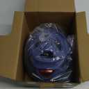 Retrospec Lennon Bike Helmet with LED Safety Light Adjustable Dial & Removable Visor - Adjustable Bicycle Helmet for Adult Men & Women - Matte Navy One Size