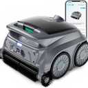 WYBOT B1 Robotic Pool Cleaner, Floor and Wall Cleaning, Cordless Vacuum for Inground & Above Ground, Smart Navigation, Self-Parking, Grey Green