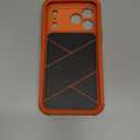 ESR for iPhone 17 Pro Max Case with Stash Stand, 7X Military-Grade Drop Protection with Camera Control, Shock-Absorbing Phone Rugged Cover, Compatible with MagSafe Accessories, Cyber Series, Orange