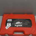 3/8" Drive Impact Socket Set, 90 Piece Metric Socket (6-22mm) and Standard SAE Size (5/16-15/16 inch) 6 Point, with 72-Teeth Ratchet Wrench, Mechanics Tool Kit for Automotive Repair