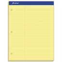 Ampad Dual Pads PAD,DUAL,LAWRULED,LTR,CAN (Pack of15)