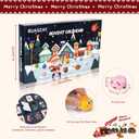 Advent Calendar 2025 Cars Toys for Kids, 24 Days Christmas Countdown Calendar Animals Pull Back Car Vehicles Toy Set, Stocking Stuffers New Year Birthday Xmas Gift Surprise Box for Boys Girls