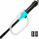 MultiFunction Portable Battery Operated Liquid Transfer Pump,Pumps Up to 2.5 Gallons Per Minute,Portable Pump for Gas Diesel Water Fuel Water Fish Tank