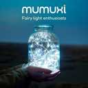 MUMUXI 12 Pack 7.2ft Fairy Lights Battery Operated String Lights, 20 Mini LEDs for Centerpiece Table Decorations, Wedding Party Bedroom Mason Jar Christmas, Cool White