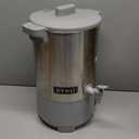 SYBO SR-CP35C Commercial Grade Stainless Steel Percolate Coffee Maker Hot Water Urn for Catering, 30-Cup, 3.5L, Grey