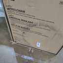 Medline Excel Extra-Wide Bariatric Wheelchair For Adults and Seniors with 24" Wide Seat, Supports up to 500 lbs