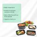 G-BOX Meal Prep Containers with Lids - 28 OZ | 50 Pack | 1 Compartment Food Containers with Lids [Meal Prep, Bento Box, Stackable, Reusable, Dishwasher Safe, Microwave Safe, Freezer Safe]