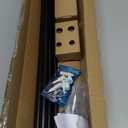 Umbra Twilight Double Curtain Rod Set  Wrap Around Design Ideal for Blackout or Room Darkening Panels, 30 to 84 Inches, Black