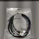 MillSO 1/4 to 3.5mm Headphone Adapter (10 Feet) TRS 6.35mm 1/4 Male to 3.5mm 1/8 Female Stereo Jack Audio Adapter for Amplifiers, Guitar Amp, Keyboard Piano, Home Theater, Headphones (Blue)