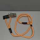 Fida Durable Slip Loop Lead for Large, Medium Dogs, 6 FT x 1/2" Heavy Duty, Comfortable Strong Rope, No Pull Pet Training Leash with Highly Reflective, Orange