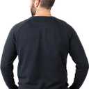 Field & Stream Men's Holloa Garment Dyed Crew (Black, M)