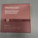 Momcozy M5| M6| M9 Original Replacement Accessories, Food-Grade Silicone & BPA Free, Original Breastfeeding Parts, Inserts 17mm, 4 Pack